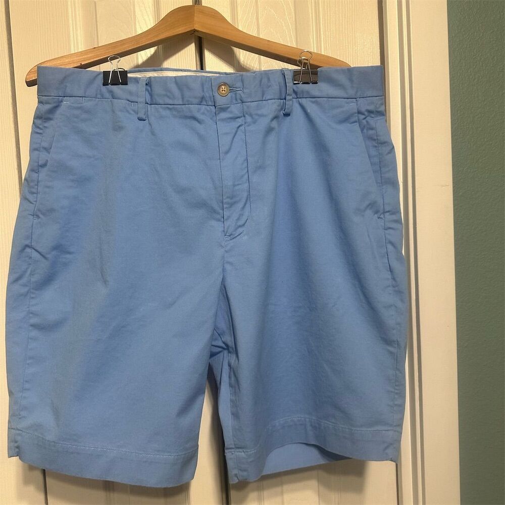 Polo Ralph Lauren Men's Chino Shorts Light Blue Size M Casual Summer